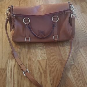 Dooney & Bourke Large Florentine Satchel Natural Color